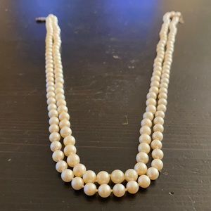 Pearls 2 strand fresh water 20 inch length